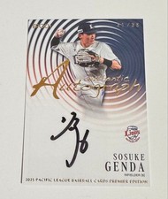 [OBO/MSG]  Sosuke Genda Seibu Lions Wbc Autographed Cards 35 Pieces  Limited Edi