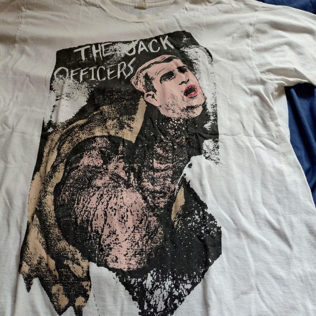 Vintage 1990's Fruit Of The Loom The Jack Officers T-Shirt Size XL White image 2