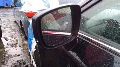 Driver Side View Mirror With Heated Manual Folding Fits 17-23 MAZDA CX-5
