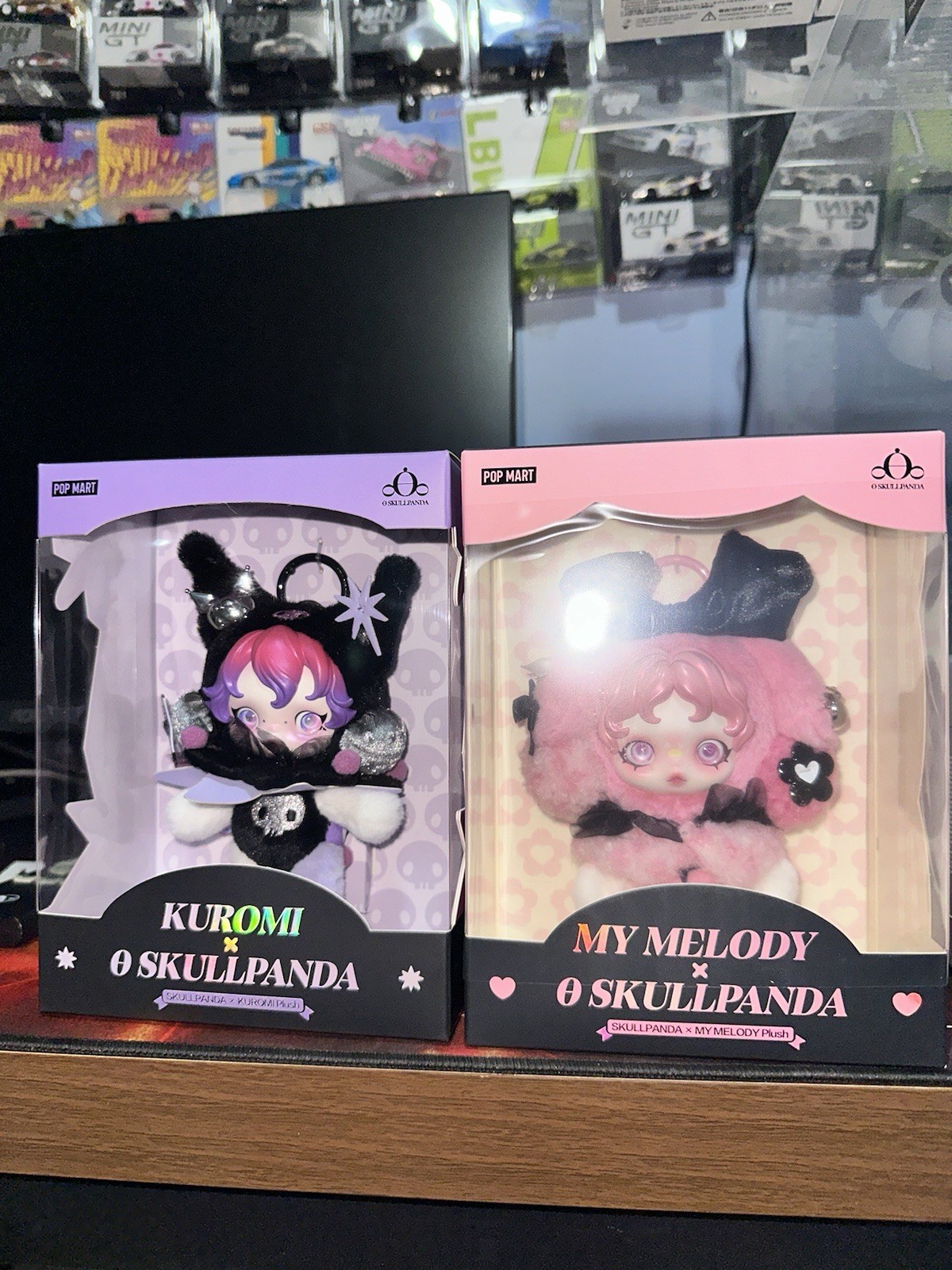 SKULLPANDA My Melody & Kuromi Plush Set Popmart
