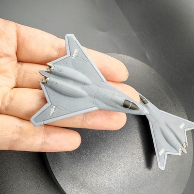 3D-printed 1/350/400/700 China J-50 sixth-generation stealth fighter jet Model