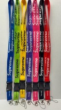 Supreme Designer Lanyard   Streetwear Fashion Accessory Collectible