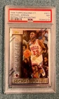 1996-97 Topps Michael Jordan Holding Court Refractor #HC2 Bulls PSA 7 w/coating