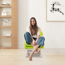 Ergonomic Rolling Stool with Back Rest, Heavy Duty Rolling Stool, Roller Chair