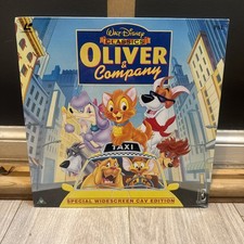 Walt Disney classics Oliver and company SEALED PAL Laserdisc Rare RD