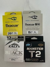Fluorocarbon Fishing Line 4 Spool LOT