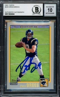 Drew Brees Topps Rookie Single Football Trading Cards for sale | eBay