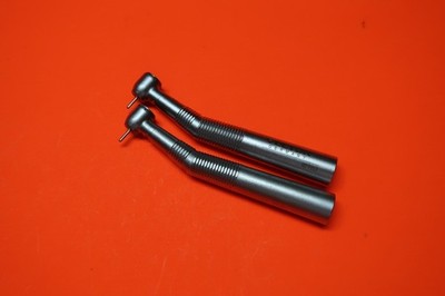 VECTOR FIBER OPTIC DENTAL HANDPIECE SET OF 2  & 1 MONTH WARRANTY