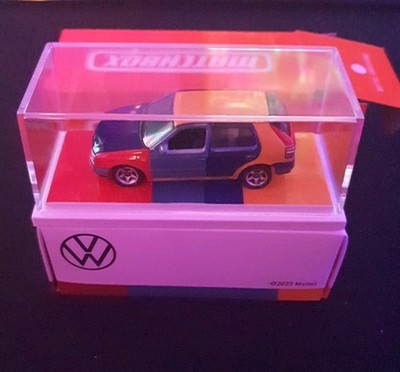 Sammlungsauflösung, Matchbox 1995 Volkswagen Golf Harlequin