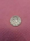 1951 S Ben Franklin 90% Silver Half Dollar, Circulated G-BU Condition@@@ F-9