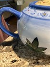 Blue Rooster Teapot with Spout Strainer - Whimsical Fun Rooster Decor — photo 5