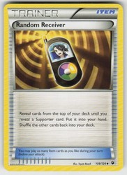 Random Receiver 109/124 Uncommon XY - Fates Collide