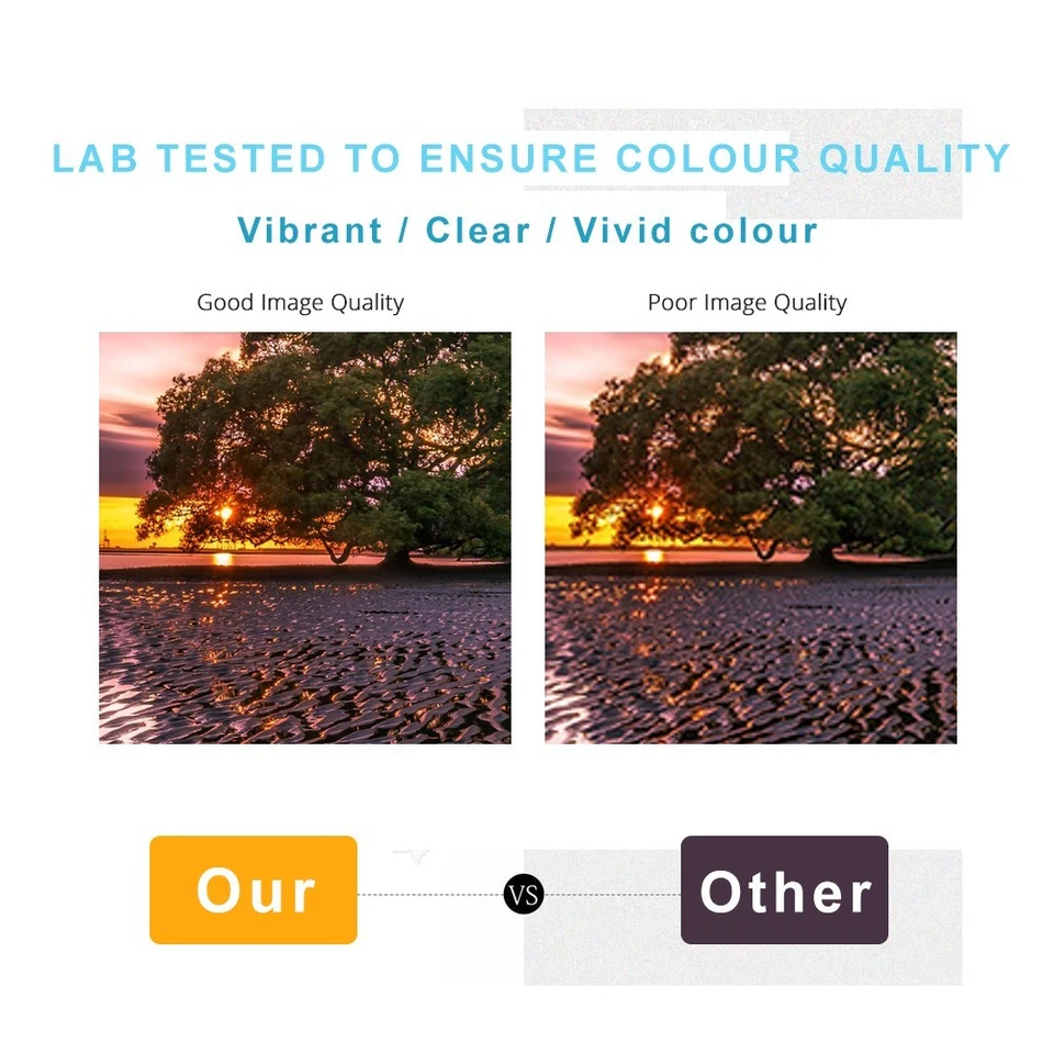 LOT INK CARTRIDGE FIT FOR EPSON XP-4200 XP-2200 XP-2205 XP-3200 XP-3205 604 XL - Image 4 of 4