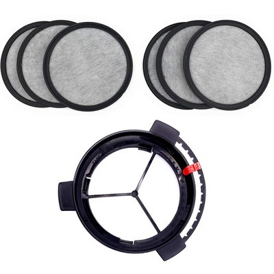 Xcivi Replacement Coffee Maker Water Filtration Set Filter Disk with Frame fo...