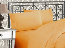Luxurious 1500 Premium Hotel Quality Microfiber Three Line Embroidered Softest 4
