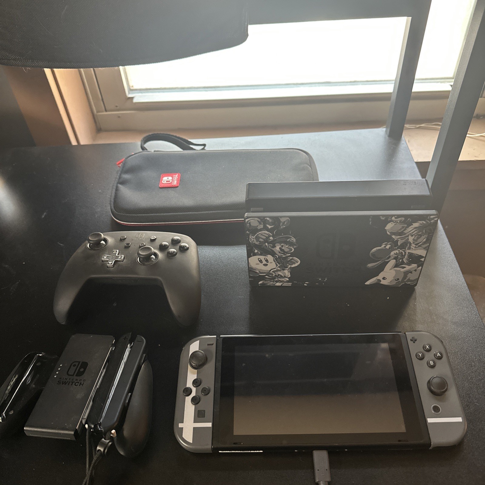 Nintendo Switch Super Smash Bros Edition Handheld Video Game Console HAC-001