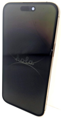 Apple iPhone 14 Pro Max A2651 - Unlocked 256GB Gold - *CRACKED NON-OEM LCD*