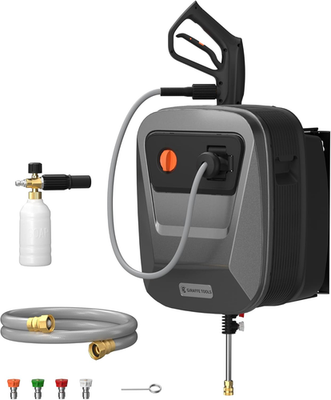 #ad #ad G20 Pressure Washer 2500 PSI with 65FT Hose Reel amp; 4 Nozzles $450.99