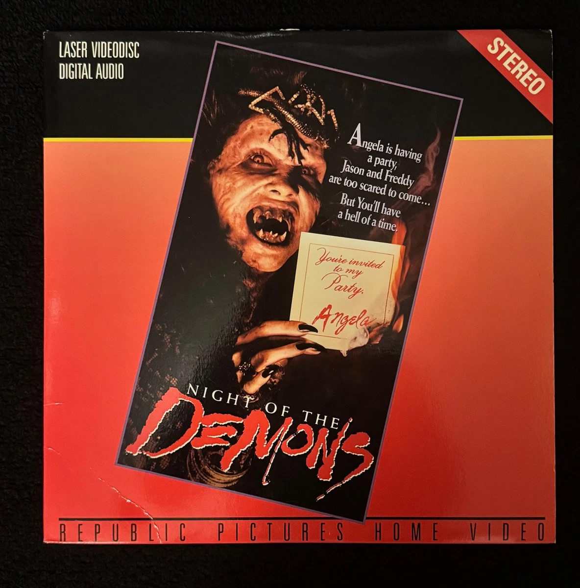 Full Screen Horror Slasher Movie LaserDiscs for sale | eBay