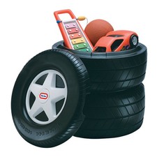 Little Tikes Classic Racing Tire Toy Chest 640414C