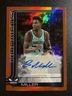 2025-26 Topps Brandon Miller Real One Auto Orange Rainbow #/25 Hornets SSP RARE
