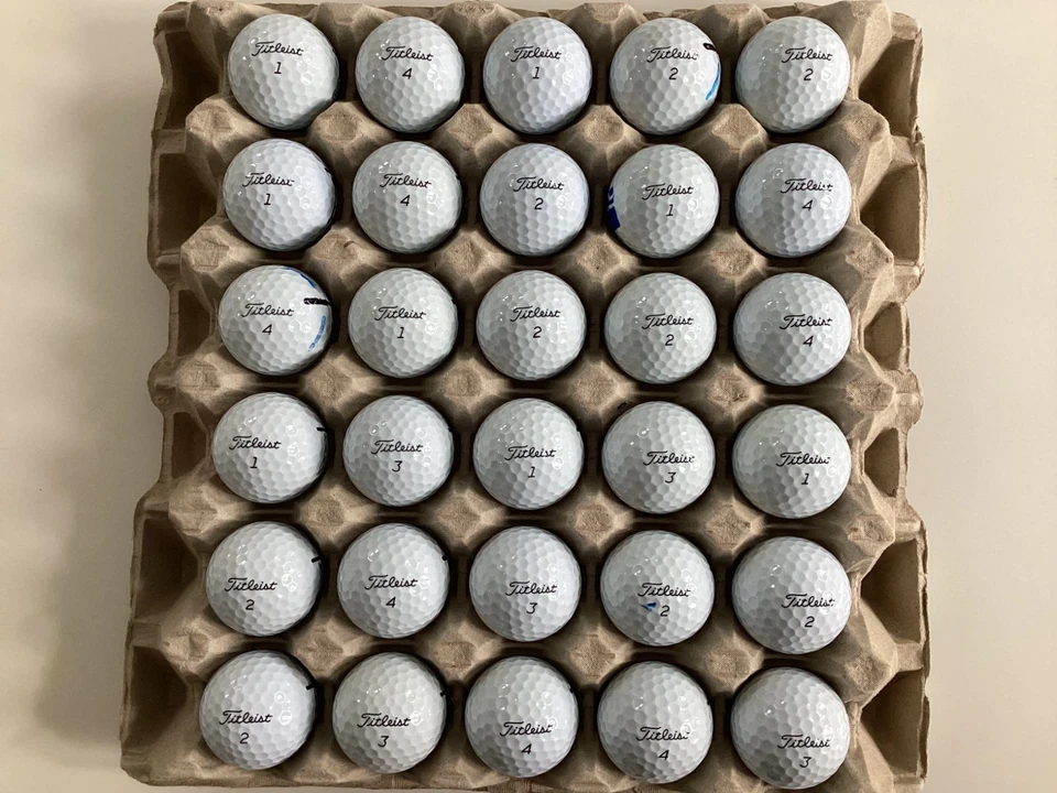 30 Titleist Tour Soft-Golfbälle (AAAA) in Top-Zustand - keine Lakeballs!