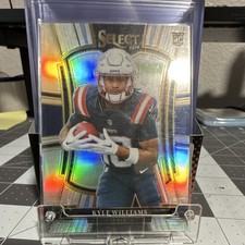 Panini Select 2025 #178 Kyle Williams Rookie Premier Level Prizm Patriots