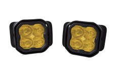 Ss3 Led Fog Light Kit For 2017-2021 Ford Super Duty Yellow Fog Pro W Backlight