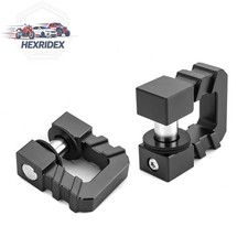 2pcs For Jeep Off Road Tow Hooks Black 34 D Ring Shackle Bumper Mounted Truck 2pcs For Jeep Off Road Tow Hooks Black 34 D Ring Shackle Bumper Mounted Truck