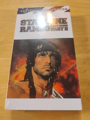 Rambo - First Blood Pt. 2 (VHS, 2002, Special Edition) Brand New