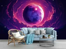 3D Space Digital Illustration Wall Murals Wallpaper Murals Wall Sticker 7