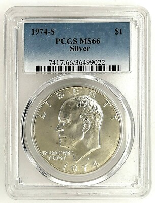 PCGS MS66 1974-S アイゼンハワー銀貨 $1 s-l400.jpg