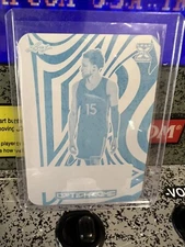 2022-23 Leaf Optichrome Wendell Moore Cyan Printing Plate 1/1 Card
