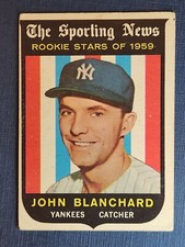 1959 Topps - Sporting News Rookie Stars Johnny Blanchard #117 (RC)