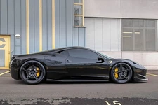 Ferrari 458 Italia Car Wall Art Giclee Canvas Print Photo (#462)