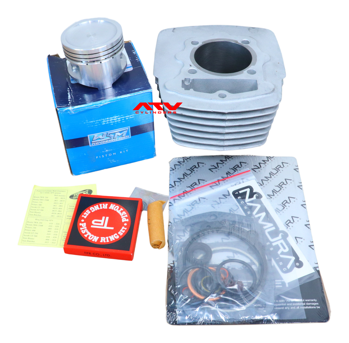 1983-1985 Honda ATC 200X 200 X Cylinder Jug WSM Piston Top End