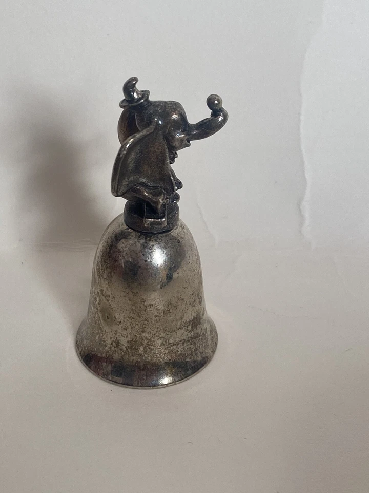 New England Collector's Society Plateado Disney Bell Dumbo El Elefante Foto 2 de 4