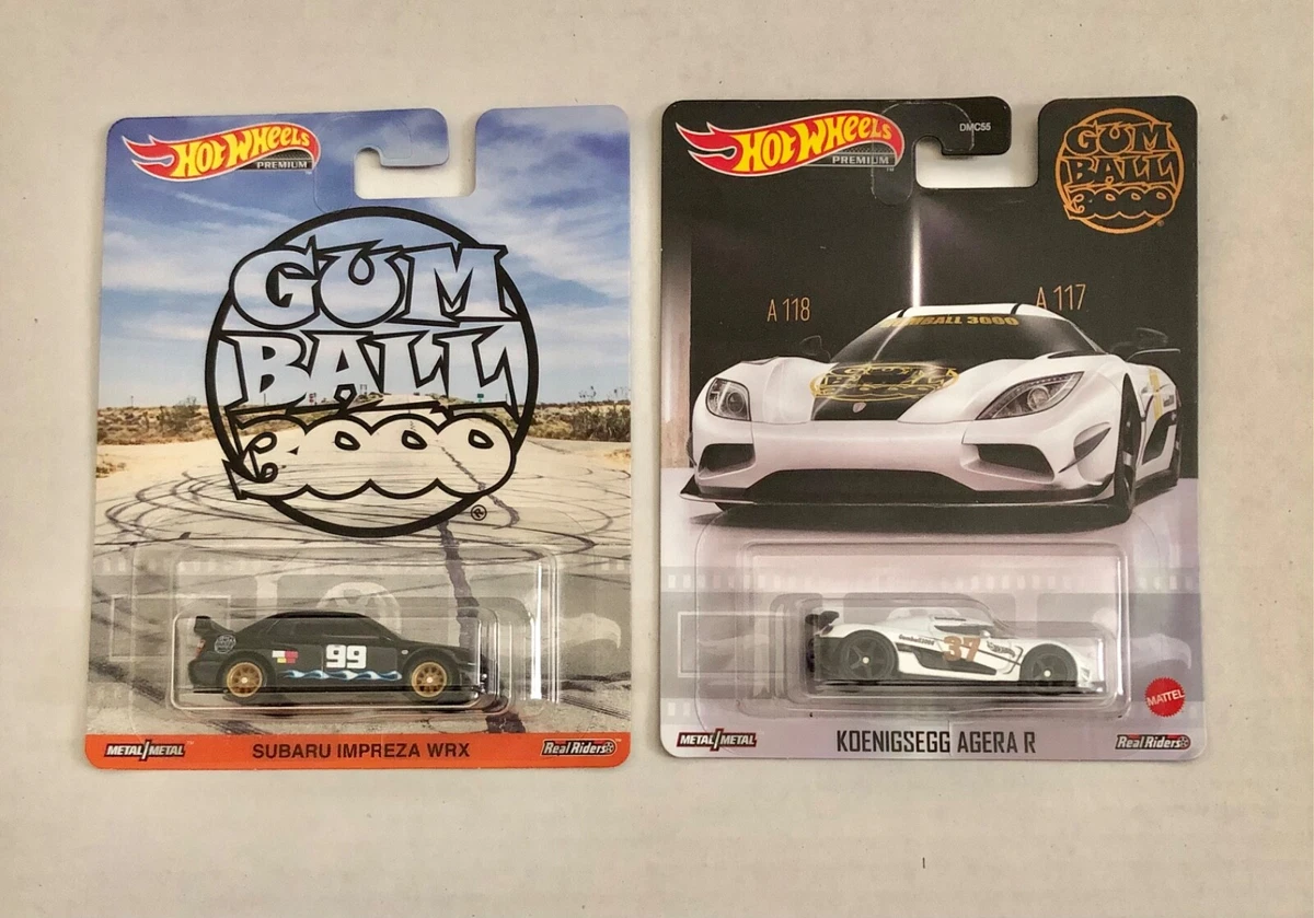 Hot wheels hotsell gumball 3000 subaru