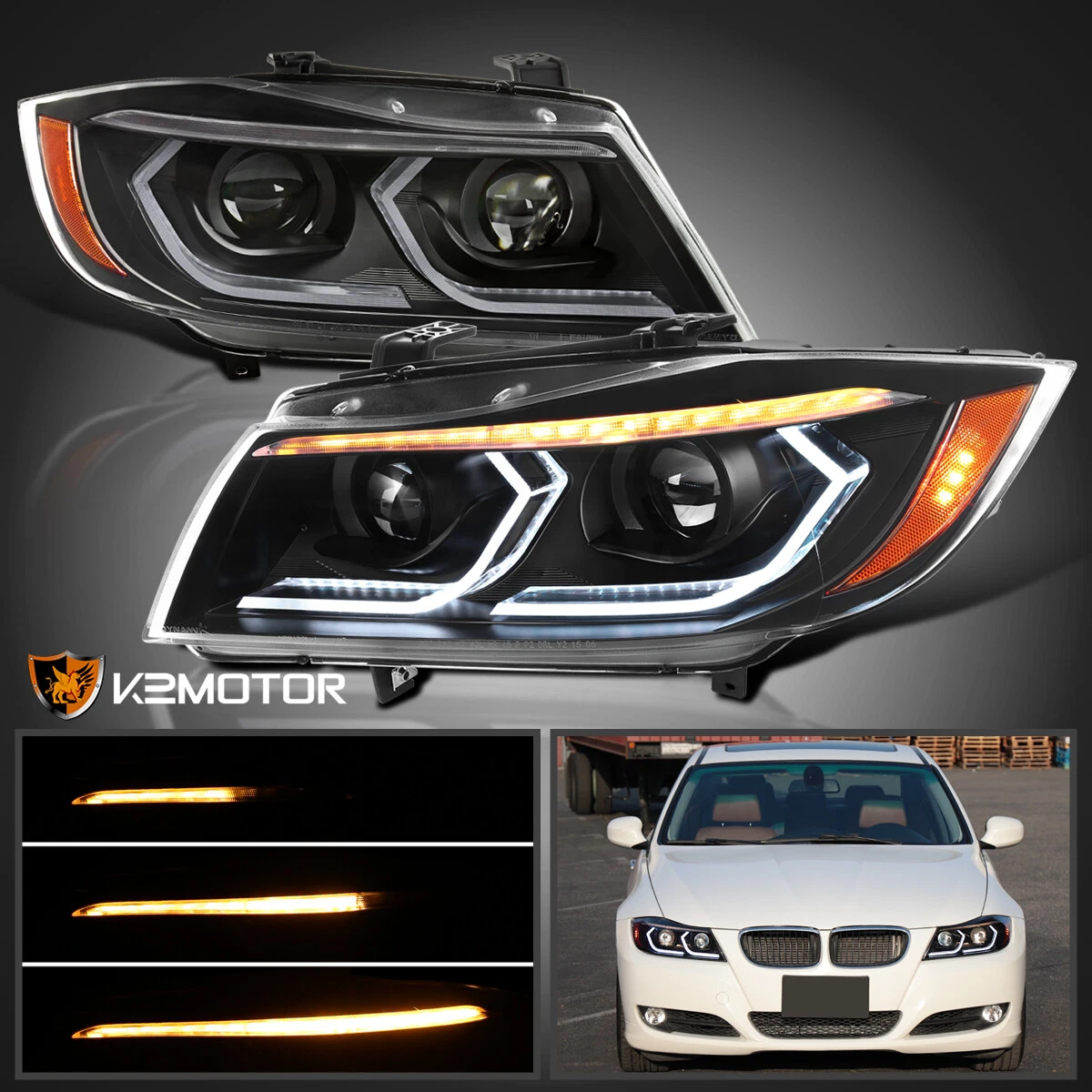 Bmw 2024 headlights 328i