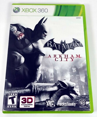 BATMAN ARKHAM CITY Xbox 360 Game   - Microsoft  2011 Pre-Owned