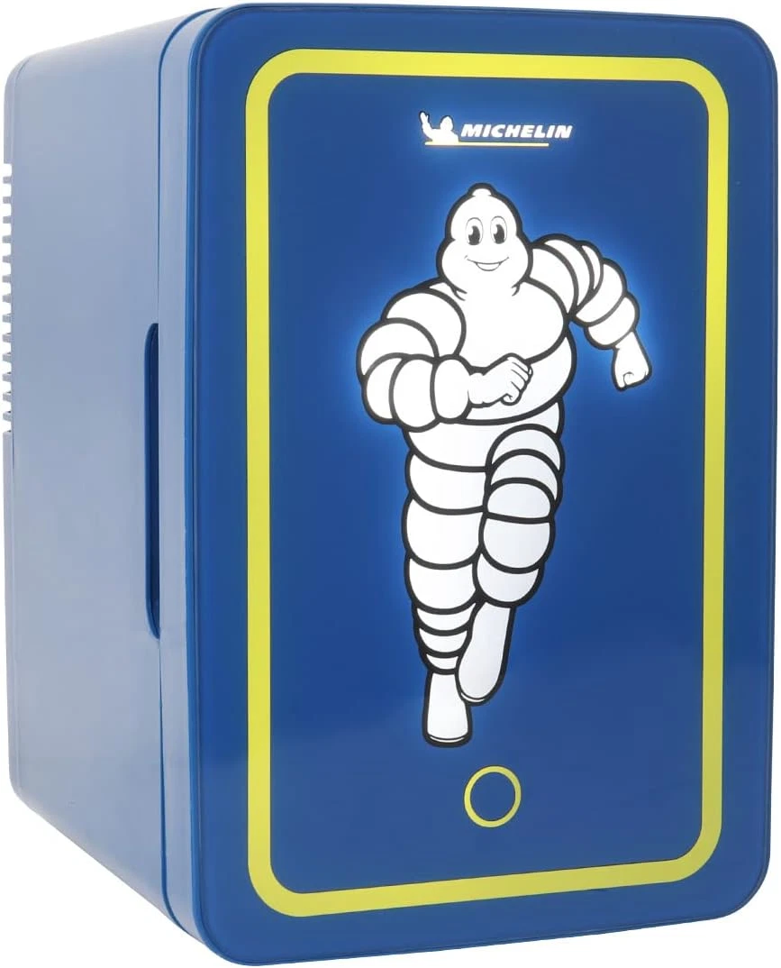 Portable Mini Fridge for Skincare, Beverages, and Breast Milk - 8 Can Cooler