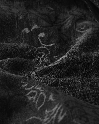Punk Rave Mens Vest Waistcoat Black Jacquard Velvet Goth Steampunk Victorian VTG - Picture 12 of 12