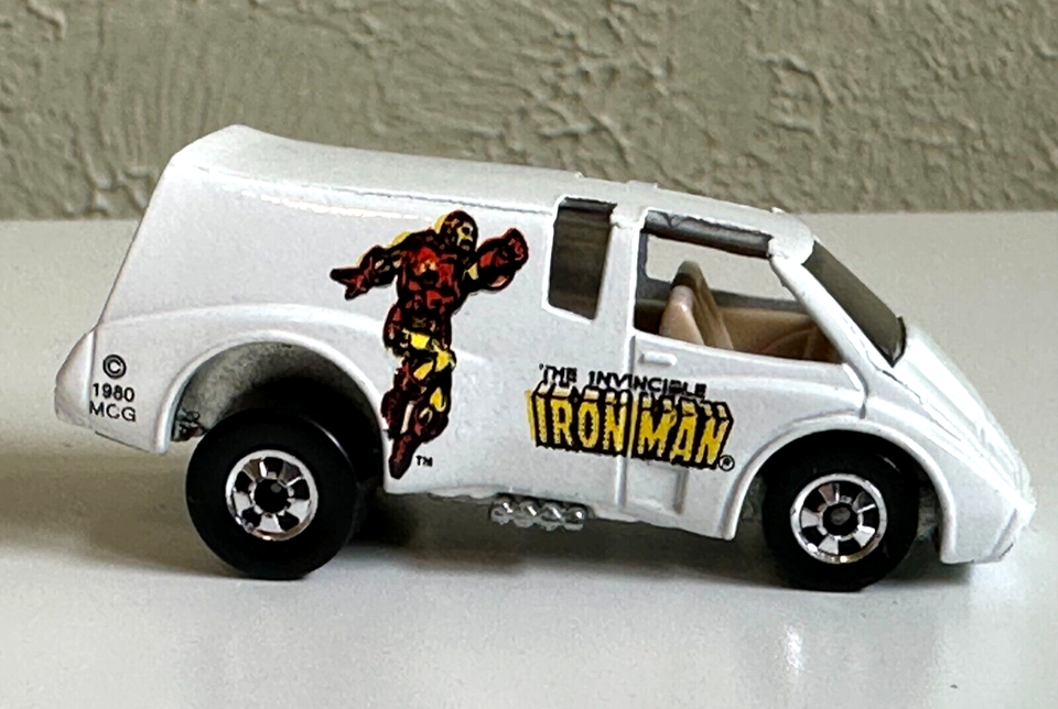 1979 HOT WHEELS BLACKWALL IRON MAN MARVEL HEROES HI RAKERS VETTE VAN