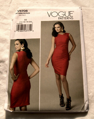 V8706 Vogue Patterns Schnittmuster 14-16-18-20