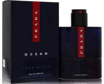 Prada Luna Rossa Ocean 3.3 oz Eau De Parfum Spray New