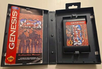 Street Fighter 2 - Sega Genesis - Complete - CIB - Tested clean