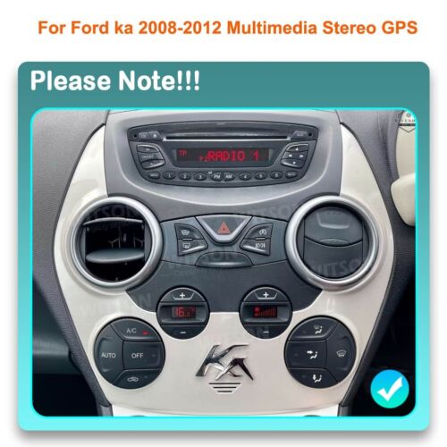 8" Car GPS Stereo Radio For Ford ka 2008 - 2012 Android 14 Carplay Navi 4+64GB - Picture 2 of 13