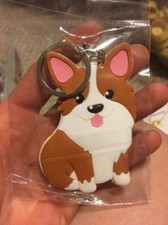 New Pembroke Welsh Corgi Dog Keychain