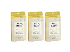 Voesh Pedi Deluxe 4 Steps PACK OF 3 - Lemon Quench