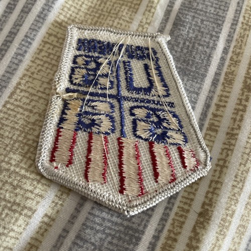 USSA Southern Ski Snowboard Association Red White Blue Embroidered Patch Badge - Picture 2 of 2
